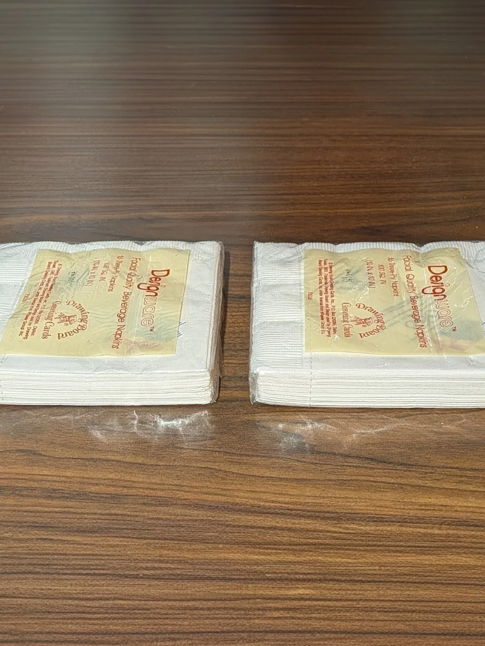 Vintage 1984 Los Angeles Olympics 2 Packs Paper Beverage Napkins Sam The Eagle